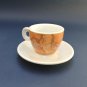 Traditional Greek Coffee Cup & Saucer by BRAVO, Collectible Souvenir from Greece
