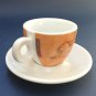 Traditional Greek Coffee Cup & Saucer by BRAVO, Collectible Souvenir from Greece