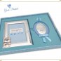 Welcome New Baby Boy Silver Gift Set with Virgin Mary Icon & Picture Frame 6x9cm
