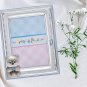 Welcome New Baby Boy Silver Gift Set with Virgin Mary Icon & Picture Frame 6x9cm