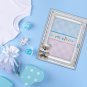 Welcome New Baby Boy Silver Gift Set with Virgin Mary Icon & Picture Frame 6x9cm
