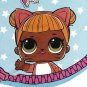 Girls Round Beach Towel, LOL Surprise OMG Dolls Summer Gifts, Cute Kids Blanket