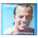 Julio Iglesias CD–The 24 Greatest Songs/Soft Pop Rock Music Songs/Spanish Singer