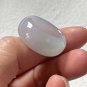 9.75 Type A Translucent Pale Lavender & Green Jadeite Jade Band Ring Burma Old Pit Jade