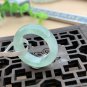 Type A Highly-translucent Green Jadeite Jade Ring Grade A Myanmar Jade Ring
