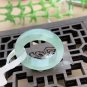 Type A Highly-translucent Green Jadeite Jade Ring Grade A Myanmar Jade Ring
