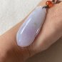Type A  Icy Lavender & Green Jadeite Jade Pendant Grade A Myanmar Jade Fugua Pendant