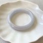 57.5mm Type A Jadeite Jade Bangle Grade A Burma Old Pit Pale Green Jade Bangle