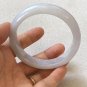57.5mm Type A Jadeite Jade Bangle Grade A Burma Old Pit Pale Green Jade Bangle