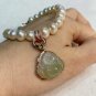 Type A Non-heated Yellow Jadeite Jade Buddha Pendant 18K Solid Rose Gold Grade A Yellow Jade Buddha