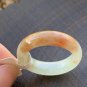 US 8 Type Icy Red Jadeite Jade Band Ring Grade A Myanmar Icy Red Jade Ring