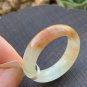 US 8 Type Icy Red Jadeite Jade Band Ring Grade A Myanmar Icy Red Jade Ring