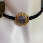 Type A Lavender Jadeite Jade Pendant 18K Solid Yellow Gold Grade A Purple 3 Purpose Jade Pendant