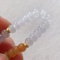 Type A Colorful Icy Jadeite Jade Bracelet Grade A Natural Myanmar Colorful Icy Jade Beaded Bracelet