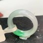 US 7 Type A Green Jadeite Band Ring Grade A Myanmar Pure Green Jade  Ring