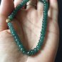 Type A Icy Blue Jadeite Jade Beaded Bracelet Certified Grade A Blue Jadeite Jade  Bracelet