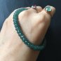 Type A Icy Blue Jadeite Jade Beaded Bracelet Certified Grade A Blue Jadeite Jade  Bracelet