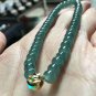 Type A Icy Blue Jadeite Jade Beaded Bracelet Certified Grade A Blue Jadeite Jade  Bracelet