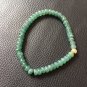 Type A Icy Blue Jadeite Jade Beaded Bracelet Certified Grade A Blue Jadeite Jade  Bracelet