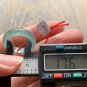 US71/2 Type A Guatemala Icy Blue Jadeite Jade Band Ring Grade A Icy Blue Jade Ring