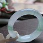 Type A Icy Green Jadeite Jade Band Ring Grade A Green Floating Flower Jade Ring