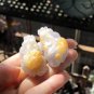 Type A Yellow Jadeite Pixiu Necklace Certified Grade A Natural Myanmar Yellow Floating Flower Pixiu