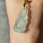 Type A Icy Pale Green Jadeite Jade Buddha Pendant Grade A Icy Green Standing Buddha