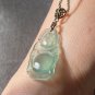 Type A Icy Green Jadeite Jade Buddha Pendant Grade A Icy Green Standing Buddha