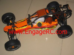 1/5 RC Rolling Chassis compatible Fits HPI KM Baja