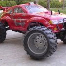1/5 RC SQ ShengQi DZY Red Mitsubishi Truck Body
