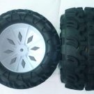 1/5 RC FS Racing Rampage Monster Truck Tire/Rim Set 2pc
