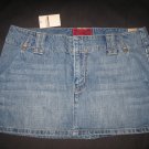 Hollister Jean Skirt Size 0 New With Tags Retail 39.50