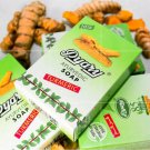 PYARY TURMERIC SOAP HERBAL BRIGHTENING REMOVE ACNE SCAR ORIGINAL 75gr 1Pcs