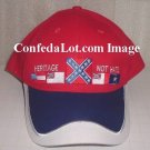 60 RED Confederate Caps NEW  Below WHOLESALE Priced