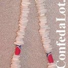 Puka Necklace Confederate Chip Shell  Beaded Necklace NEW