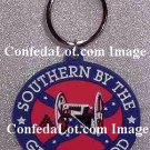 Confederate Southern By The Grace Of God Keychain NEW