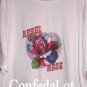 Ladies Confederate Rebel Rose Long Lounge Shirt Nitey Shirt Beach Shirt  NEW