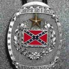 Confederate Bolo Tie made of Solid  Pewter with  Pewter Tassled Tips NEW