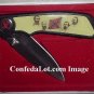 Confederate Generals Knife  NEW Features All the Generals Gift edition