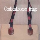 Confederate Flag Zippered Tote Purse with Straps NEW