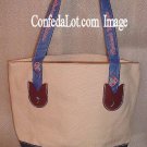 Confederate Redneck Woman Zippered Tote Purse with Straps NEW