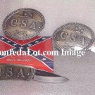 C S A  Blade Belt Buckle with Removable C S A Knife NEW