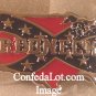Confederate REDNECK Pewter Belt Buckle NEW Very Unique Map Designed-Can U Tell What its the Map of?