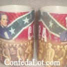 Confederate Robert E Lee Jefferson Davis Big 14oz Mug NEW Heavy duty fine Quality Porcelain