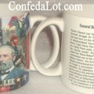Confederate Robert E Lee Collage Mug NEW Heavy duty fine Quality Porcelain