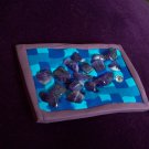 Amethyst beads pin