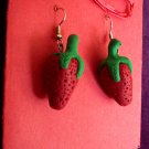 Strawberry earrings