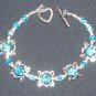 Turquoise and Silver Bracelet