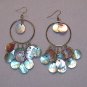 Large Hooped Shell Earrings
