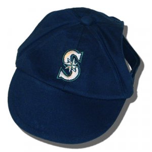 Seattle Mariners MLB Dog Baseball Cap Hat Size Small